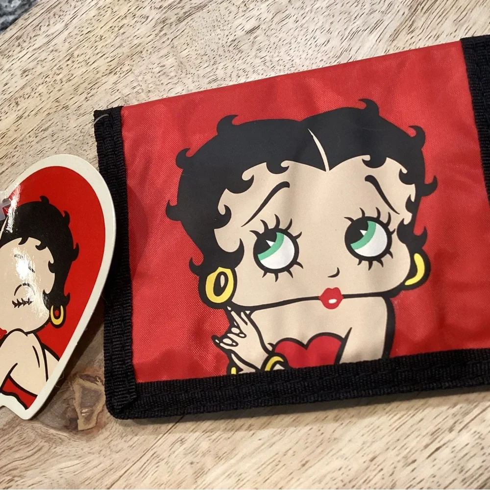 🔴 Vintage - NWT - Betty Boop 2005 Bi-Fold Wallet - Never Used - Rare - Picture 3 of 8